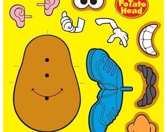 Mr potato present Etsy picture about Mr Potato Head Printable named Mr potato reward Etsy